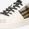 Desigual Casual Sneakers Sneakers Laag TARTAN Dames Wit -Damesschoenen Winkel a8805ea19ca8da9fe9484346af09776c
