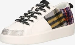 Desigual Casual Sneakers Sneakers Laag TARTAN Dames Wit