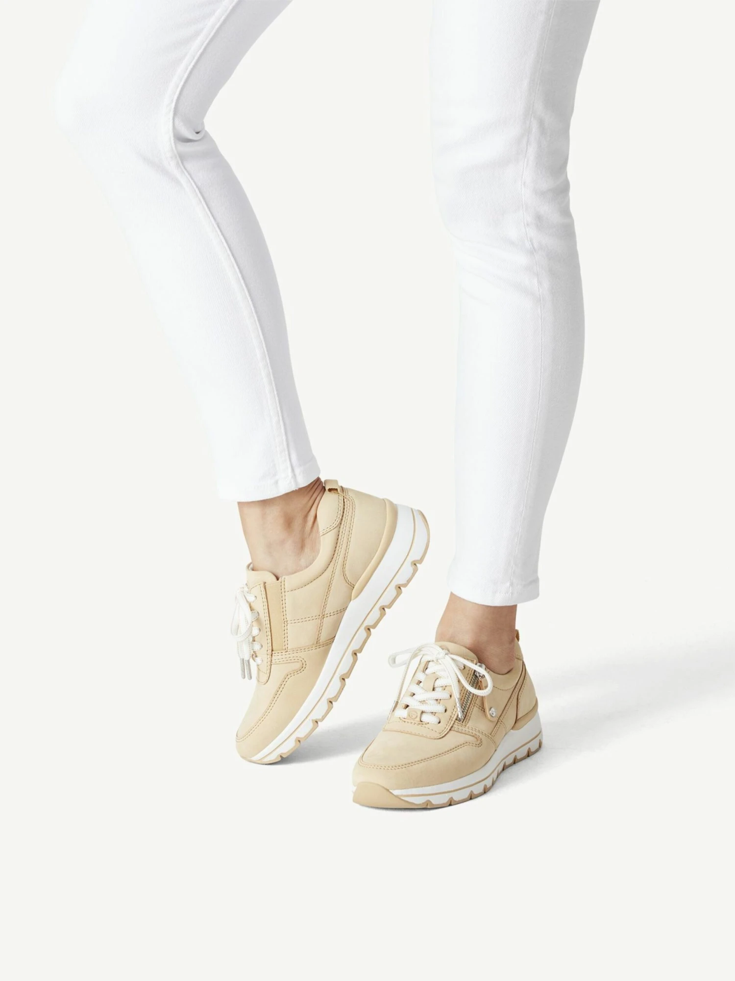 Casual Sneakers Sneakers Laag Dames Lichtgeel 8 Casual Sneakers Sneakers Laag Dames Lichtgeel - Afbeelding 6