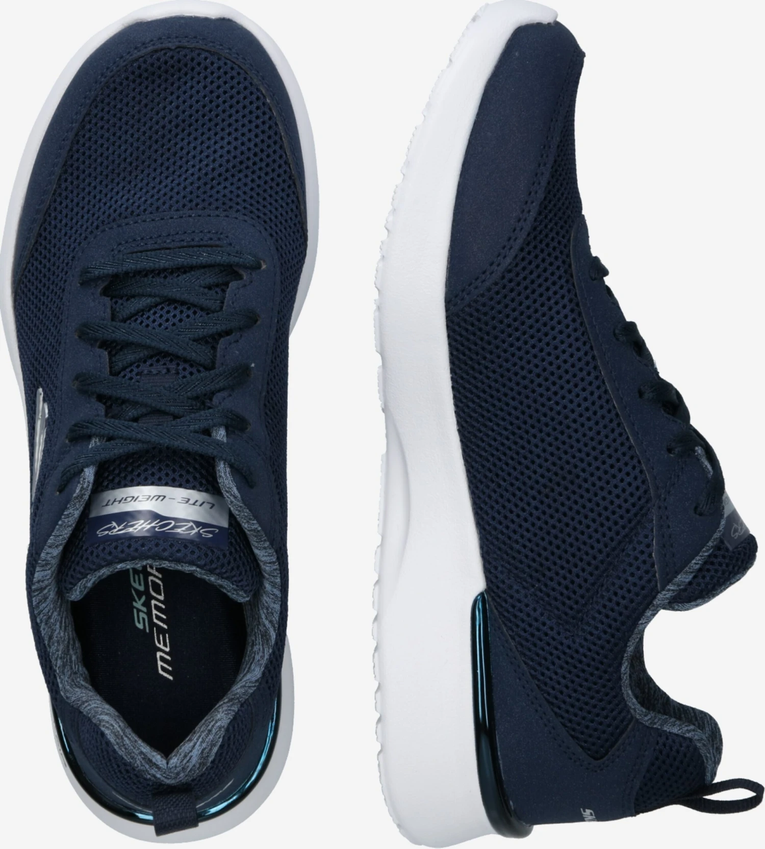 Skechers Running Sneakers Sneakers Laag Dames Navy 4 Skechers Running Sneakers Sneakers Laag Dames Navy - Afbeelding 2