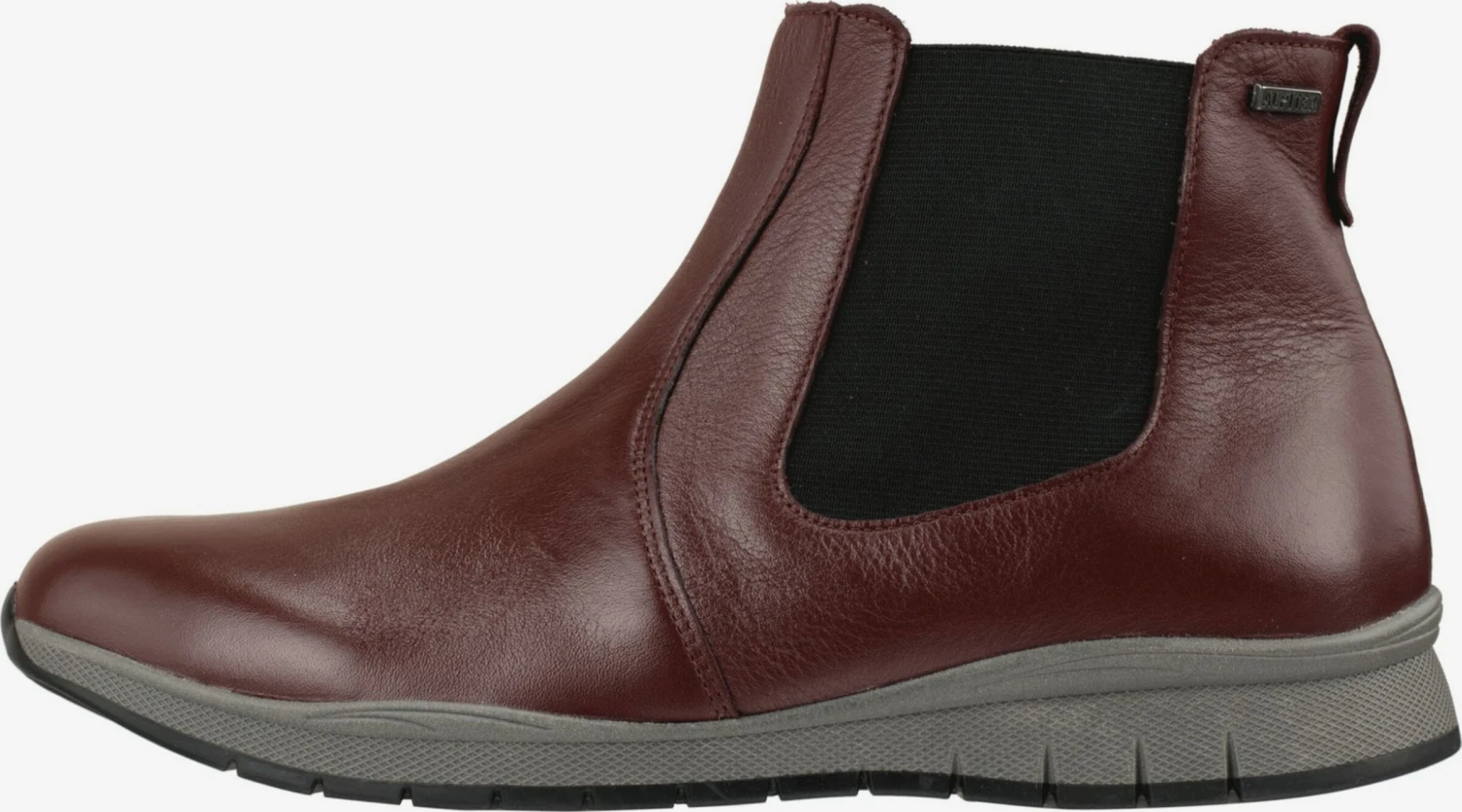Enkellaarsjes Chelsea Boots Florentine Dames Bourgogne 5 Enkellaarsjes Chelsea Boots Florentine Dames Bourgogne - Afbeelding 3