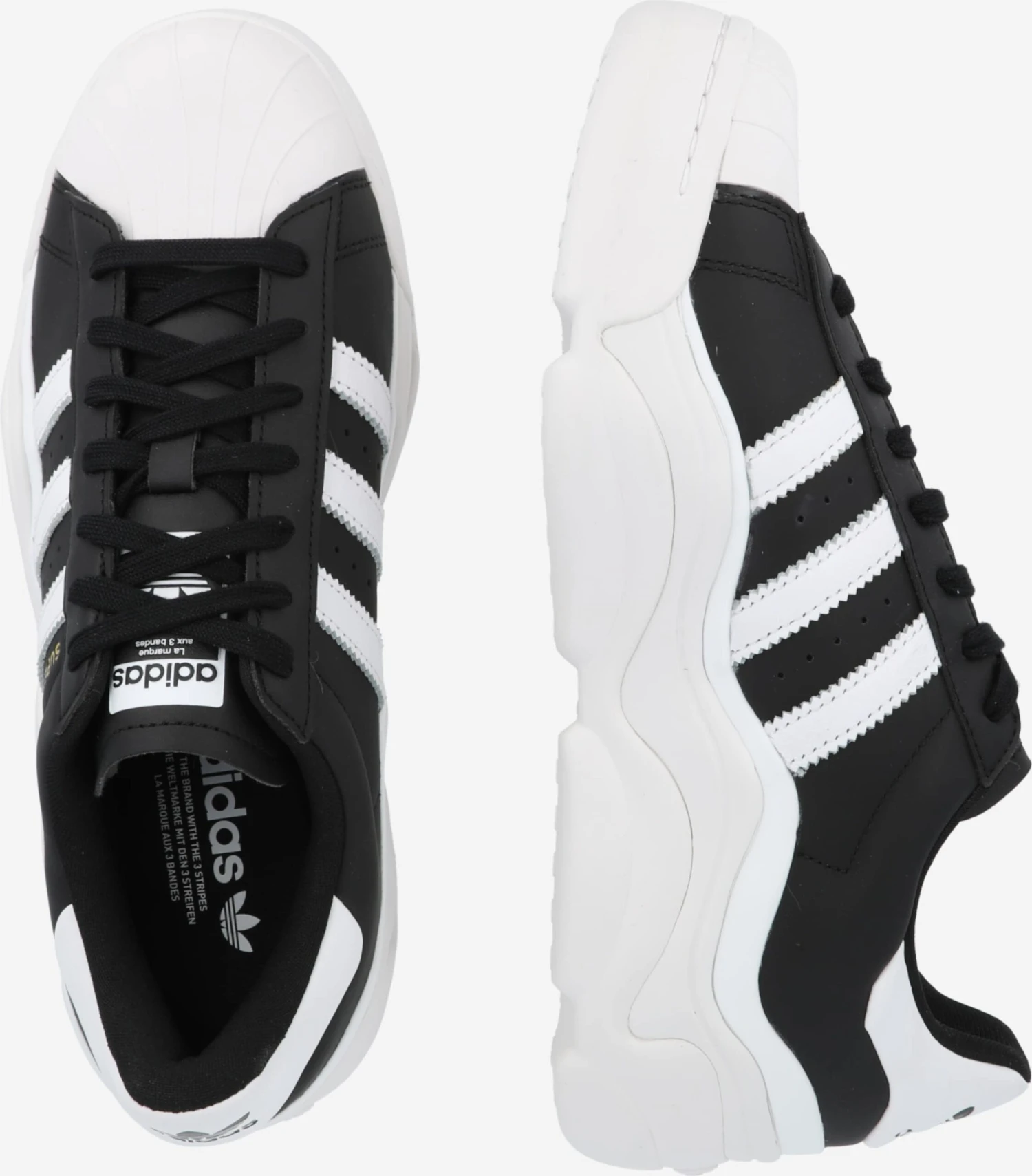 Adidas Originals Skate Sneakers Sneakers Laag SUPERSTAR MILLENCON Dames Zwart 4 Adidas Originals Skate Sneakers Sneakers Laag SUPERSTAR MILLENCON Dames Zwart - Afbeelding 2