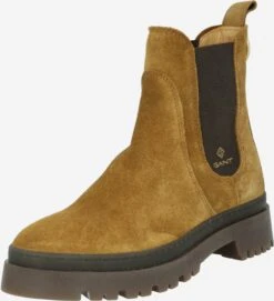 Gant Enkellaarsjes Chelsea Boots Dames Bruin / Donkerbruin