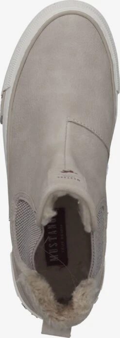 Mustang Enkellaarsjes Chelsea Boots Dames Lichtbeige -Damesschoenen Winkel c16e0e2020f5b4b10267857875836d1b
