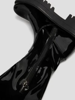 PULL & BEAR Overknees Overknee Laarzen Dames Zwart -Damesschoenen Winkel c34e6d7e1e15d013019886354d366af8