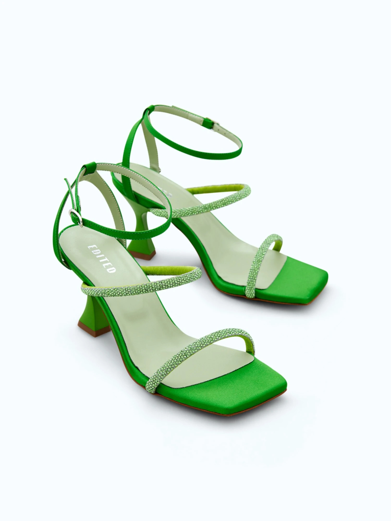 EDITED Sandalen Met Hak Sandaal Viktoria Dames Groen 9 EDITED Sandalen Met Hak Sandaal Viktoria Dames Groen - Afbeelding 7
