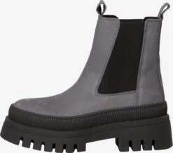 Tamaris Enkellaarsjes Chelsea Boots Dames Grijs -Damesschoenen Winkel c8d65e6e8a304788f7369e5ef914358a