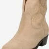 Boots Cowboylaarzen Dames Sand -Damesschoenen Winkel c96a6b80257a765dadc2ee510bbe8be3
