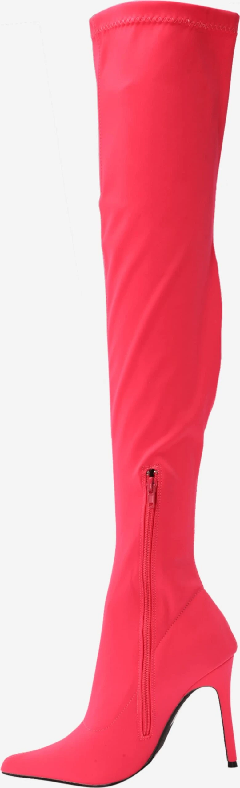 NASTY GAL Overknees Overknee Laarzen Dames Neonroze 5 NASTY GAL Overknees Overknee Laarzen Dames Neonroze - Afbeelding 3