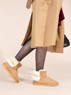 Laarzen Snowboots Caren Dames Kastanjebruin -Damesschoenen Winkel cbd195d976608a53ccf6f2165819f8f3