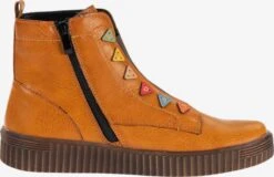 Enkellaarsjes Veterlaarsjes Talsi Dames Cognac -Damesschoenen Winkel d0437b6215e2200302711939e134aad9