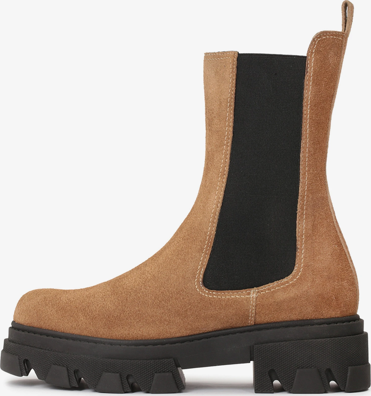 Kazar Enkellaarsjes Chelsea Boots Dames Lichtbruin 3 Kazar Enkellaarsjes Chelsea Boots Dames Lichtbruin