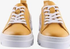 Fashion Sneakers Sneakers Laag Zerofour Dames Geel -Damesschoenen Winkel d5a411a66e8950b42d665f0679087647