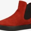 Enkellaarsjes Chelsea Boots Dames Rood -Damesschoenen Winkel d6c44f9872549a065c3192fbd6afeaec