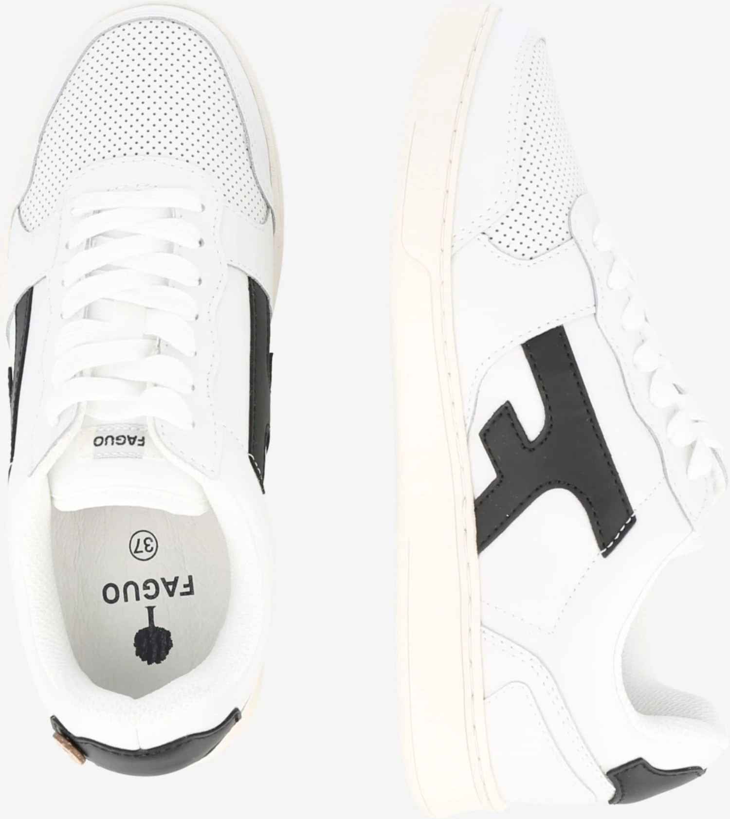 Faguo Casual Sneakers Sneakers Laag Hazel Dames Wit 4 Faguo Casual Sneakers Sneakers Laag Hazel Dames Wit - Afbeelding 2