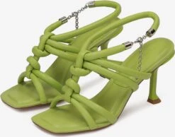 Kazar Studio Sandalen Met Hak Sandaal Dames Lichtgroen -Damesschoenen Winkel d9233dbc761de6504c649ccd0937c3ce