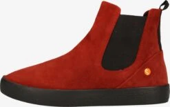 Enkellaarsjes Chelsea Boots Dames Rood -Damesschoenen Winkel dc42b261718e76626676f76214b1062f