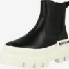 Buffalo Enkellaarsjes Chelsea Boots RAVEN Dames Zwart -Damesschoenen Winkel de8f889a84f840f14a9d42f50d647868