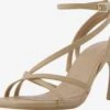 BERSHKA Sandalen Met Hak Sandalen Met Riem Dames Sand
