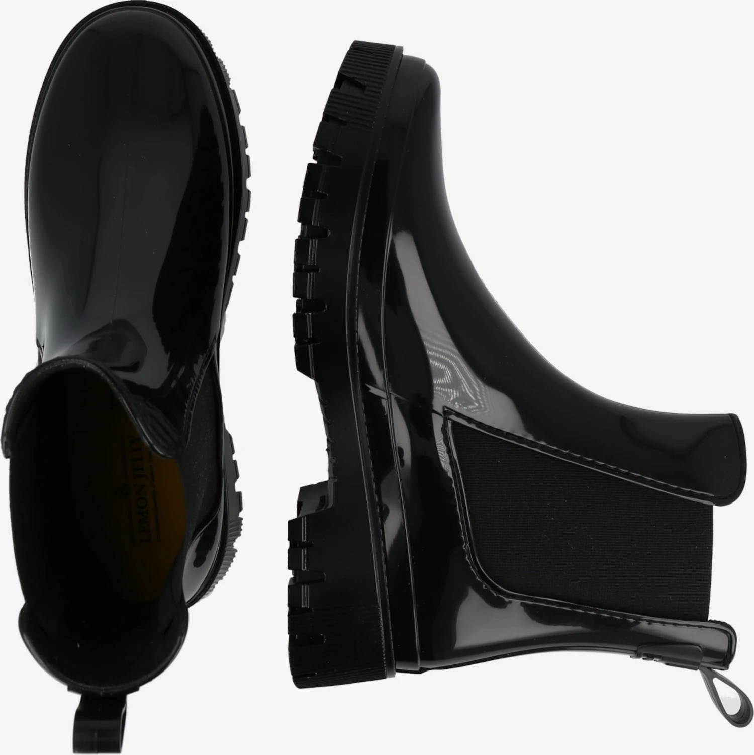 Lemon Jelly Laarzen Regenlaarzen Peachy Dames Zwart 4 Lemon Jelly Laarzen Regenlaarzen Peachy Dames Zwart - Afbeelding 2