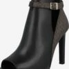 MICHAEL Michael Kors Overige Enkellaarsjes Enkellaarsje LAWSON Dames Zwart -Damesschoenen Winkel e09d18e162daa2691e3f2effb2581be4