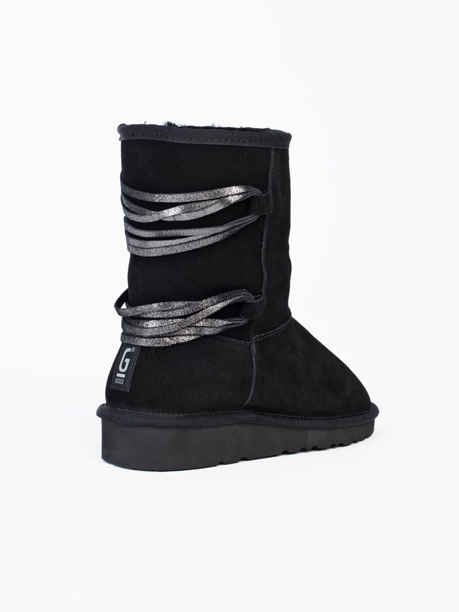 Laarzen Snowboots Evelyn Dames Zwart 5 Laarzen Snowboots Evelyn Dames Zwart - Afbeelding 3