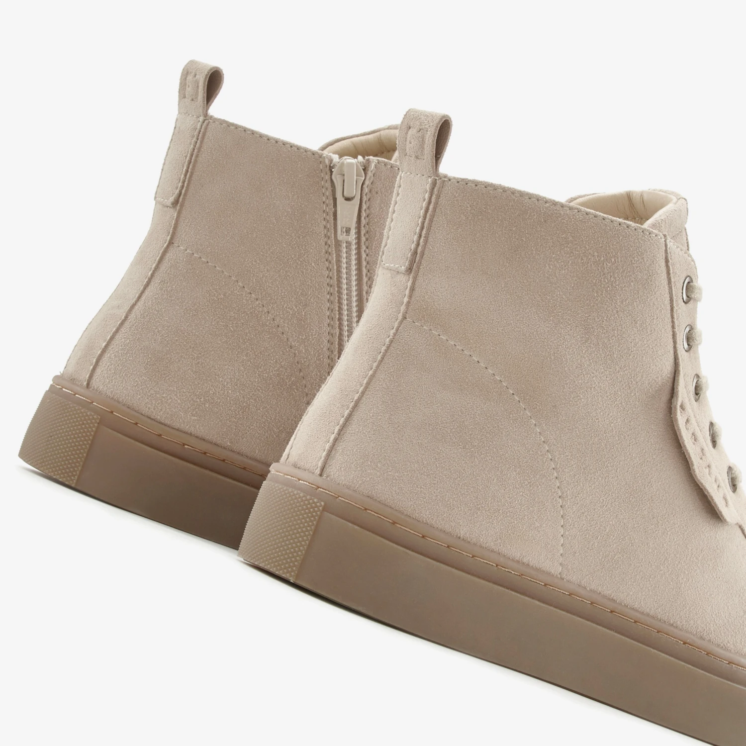 Elbsand Hoge Sneakers Sneakers Hoog Dames Taupe 6 Elbsand Hoge Sneakers Sneakers Hoog Dames Taupe - Afbeelding 4