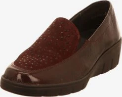 Slip-on Sneakers Slip-on Dames Donkerrood