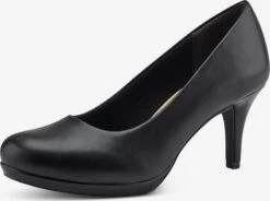 Tamaris Plateaupumps Pumps Dames Zwart