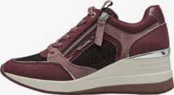 Tamaris Fashion Sneakers Sneakers Laag Dames Bourgogne -Damesschoenen Winkel ee8a7d76a093a150247c58b333f2a6d4