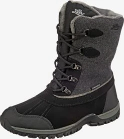 LICO Laarzen Snowboots Serena Dames Grijs / Zwart
