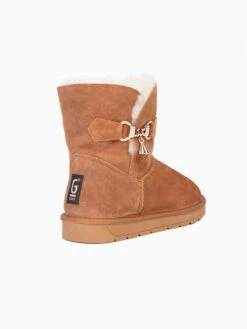 Laarzen Snowboots Polly Dames Bruin -Damesschoenen Winkel ef5bf16622f9f240bcf65d7d610ba0c0