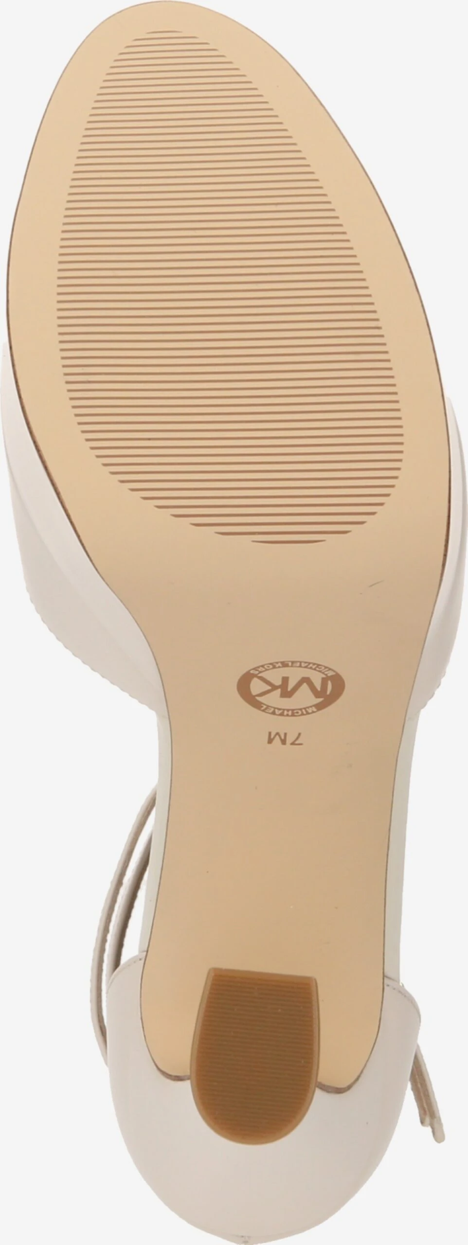 MICHAEL Michael Kors Plateaupumps Pumps Met Hoge Voorkant MARTINA Dames Crème 5 MICHAEL Michael Kors Plateaupumps Pumps Met Hoge Voorkant MARTINA Dames Crème - Afbeelding 3