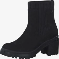 S.Oliver Enkellaarsjes Chelsea Boots Dames Zwart