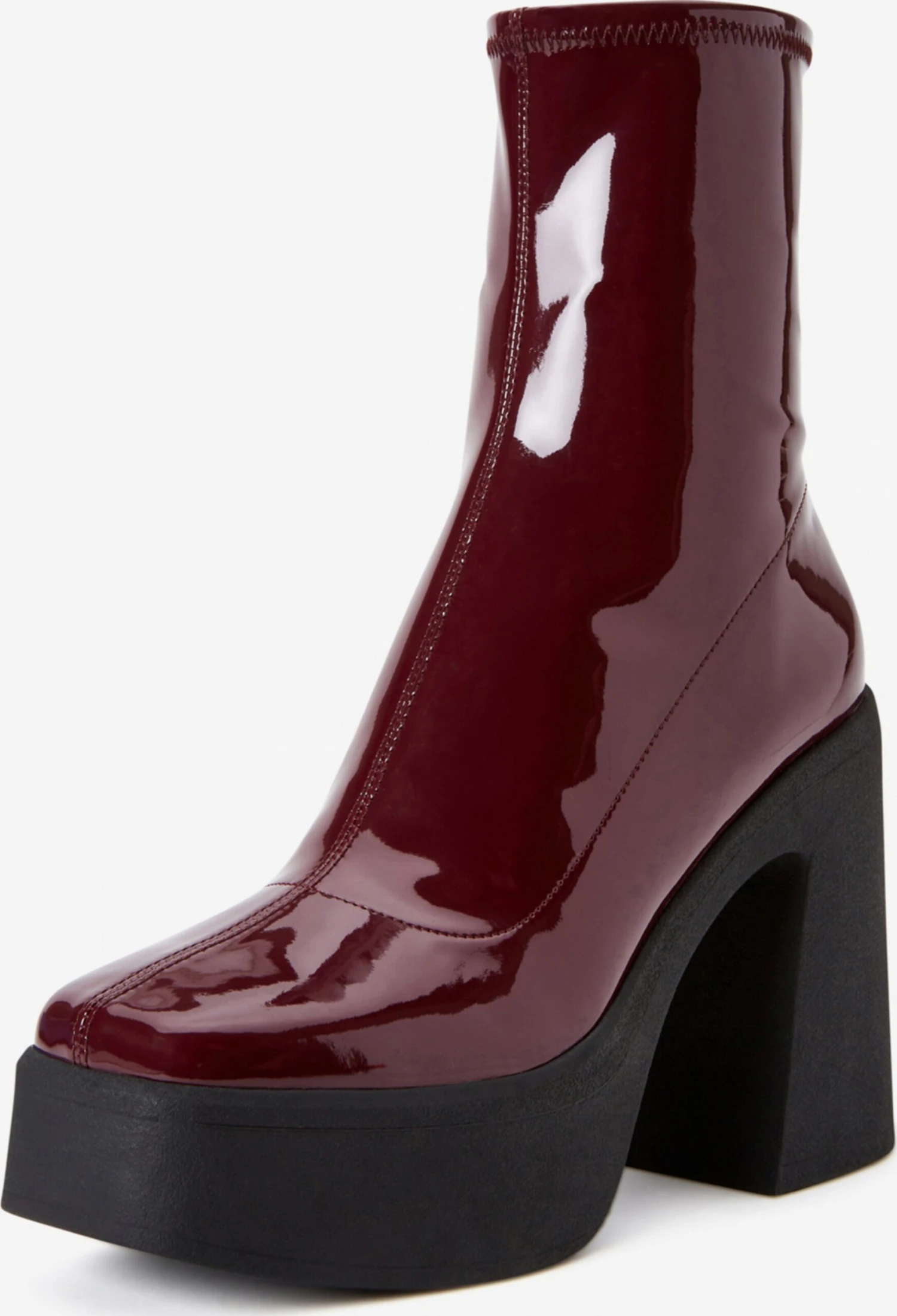 Klassieke Enkellaarsjes Enkellaarsjes Dames Bourgogne 3 Klassieke Enkellaarsjes Enkellaarsjes Dames Bourgogne