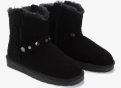 Laarzen Snowboots Woopy Dames Zwart -Damesschoenen Winkel f6c4766e11f2aaf918cfb66b8ebe6349