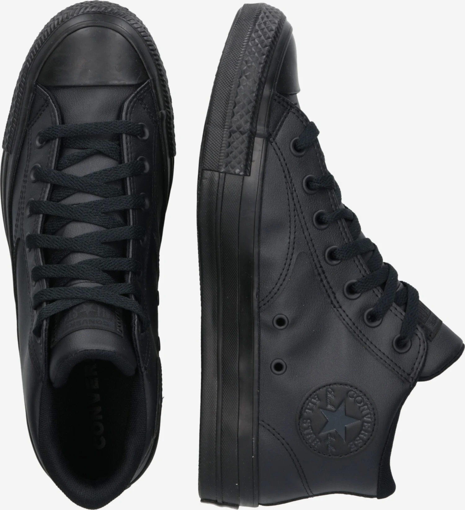 Converse Hoge Sneakers Sneakers Hoog Chuck Taylor All Star Malden Street Dames Zwart 4 Converse Hoge Sneakers Sneakers Hoog Chuck Taylor All Star Malden Street Dames Zwart - Afbeelding 2