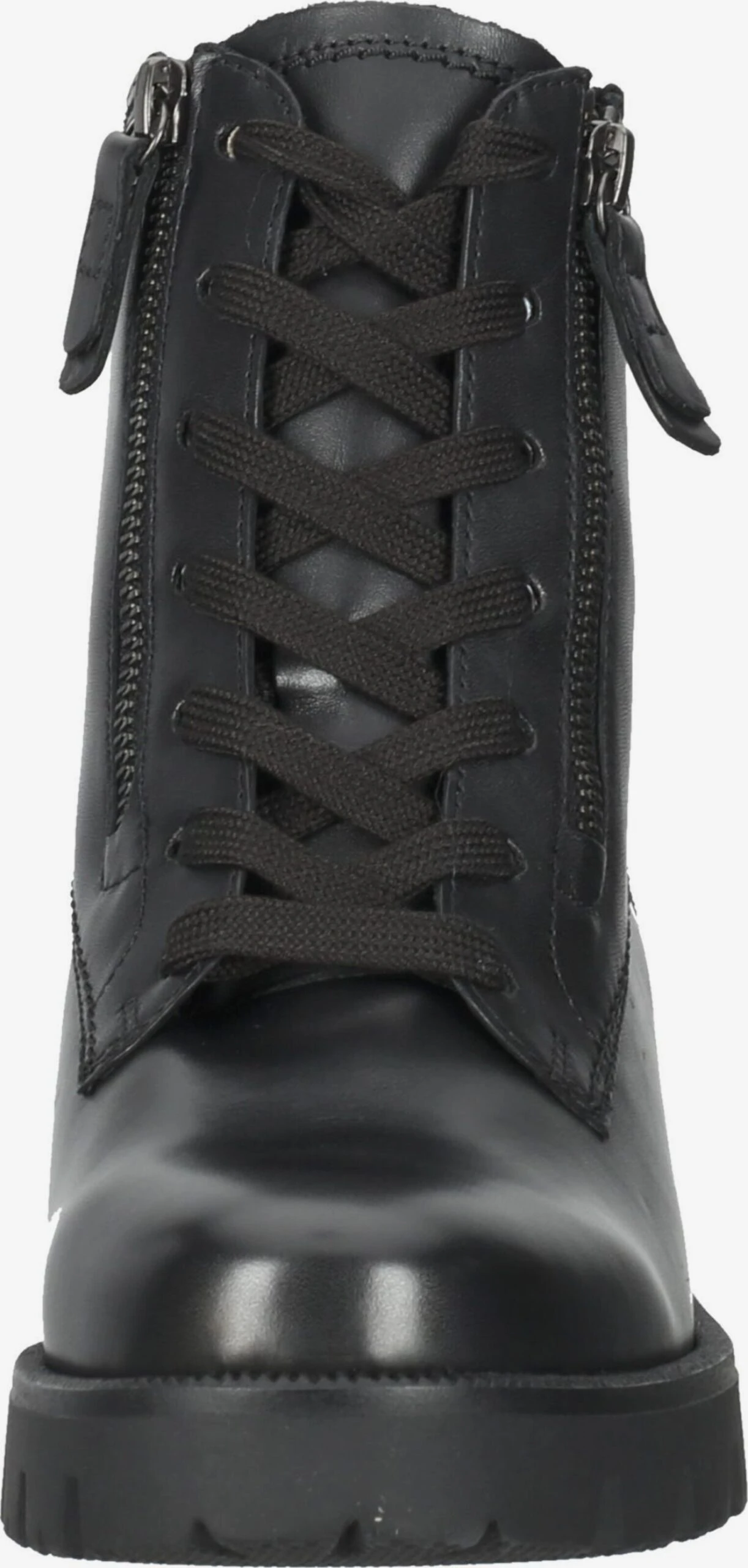 Gabor Enkellaarsjes Veterlaarsjes Dames Zwart 5 Gabor Enkellaarsjes Veterlaarsjes Dames Zwart - Afbeelding 3