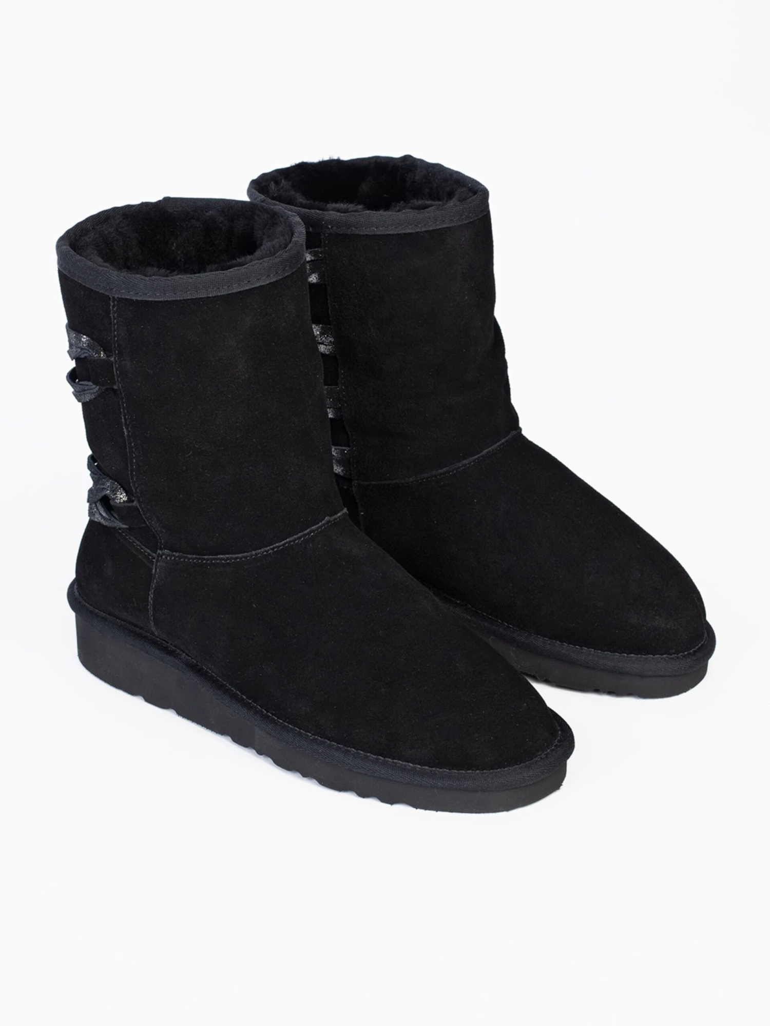 Laarzen Snowboots Evelyn Dames Zwart 4 Laarzen Snowboots Evelyn Dames Zwart - Afbeelding 2