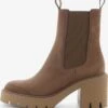 Kennel & Schmenger Enkellaarsjes Chelsea Boots PUNCH Dames Bruin -Damesschoenen Winkel fe354b57c6d919a4c67531abf71623fd
